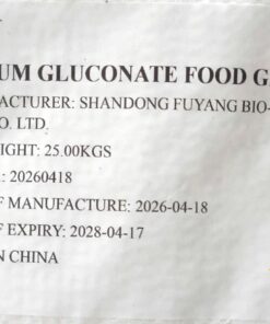Sodium Gluconate Food Grade | Natri Gluconate Food Grade | Natri Gluconat Food Grade | C6H11NaO7 Food | Phụ gia thực phẩm Sodium Gluconate | Cho KH cần mua Sodium Gluconate Food